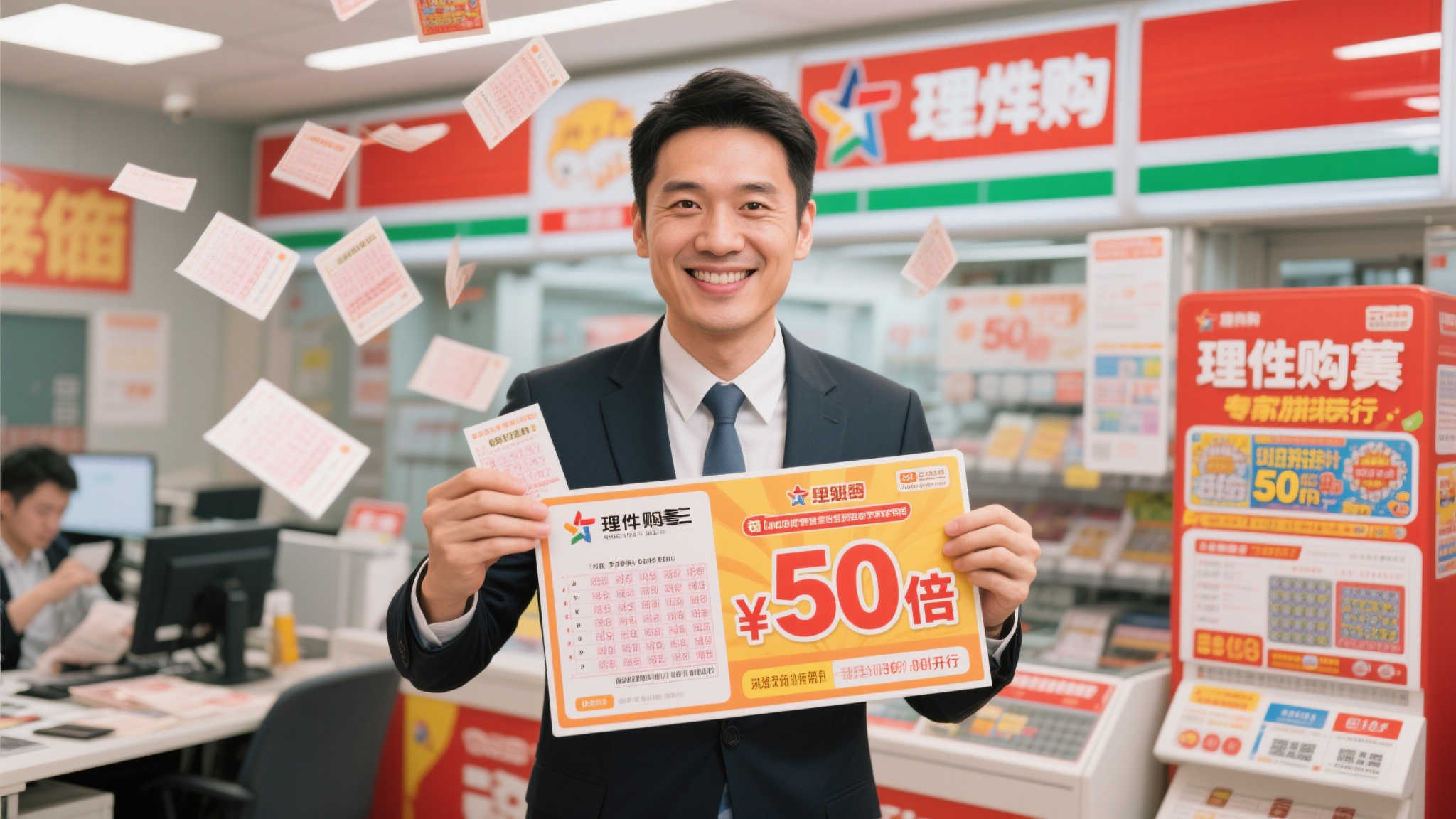 上班族豪掷50倍投注福彩错失2.5亿,仅获267万:生活依旧平静 三:理性购彩的重要性不容忽视
这位上班