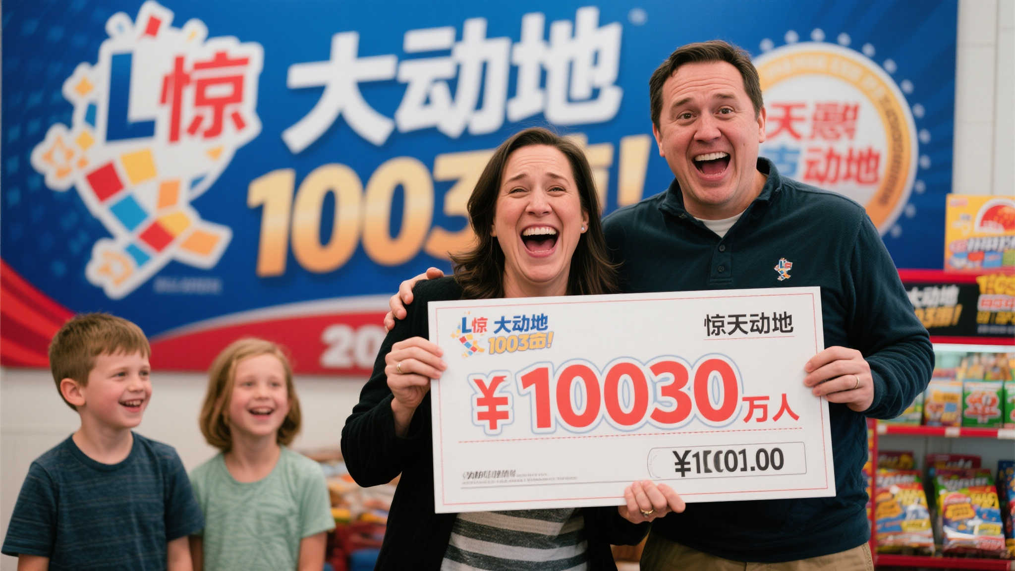 夫妻喜中大乐透千万奖金,兑奖时紧张万分:暂不告知孩子 夫妻喜中大乐透千万奖金,兑奖时紧张万分:暂不告知孩子