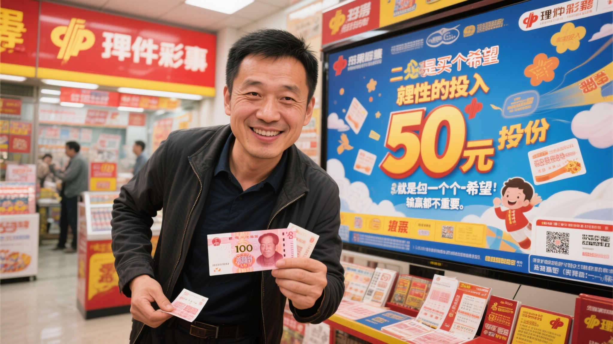 男子错失双色球亿元大奖仍从容 每期投注仅约50元